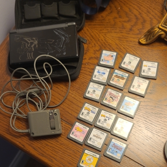 Nintendo Other - Nintendo DS Lite Pokemon Edition with 16 Games and Charger